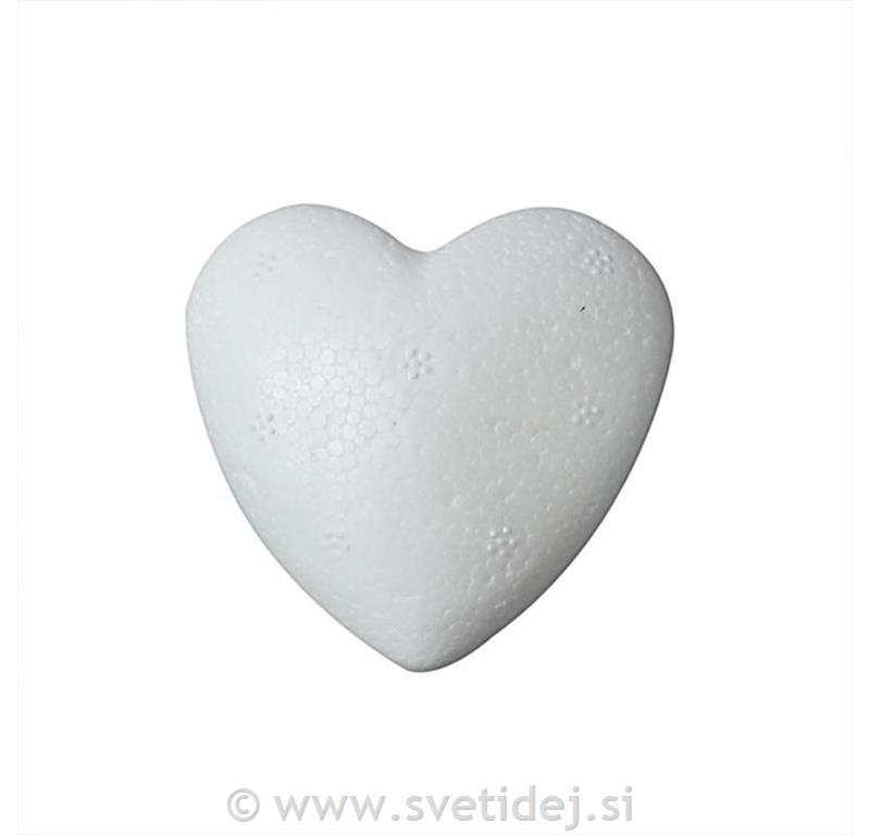 Srce iz stiropora 6 cm, set 50