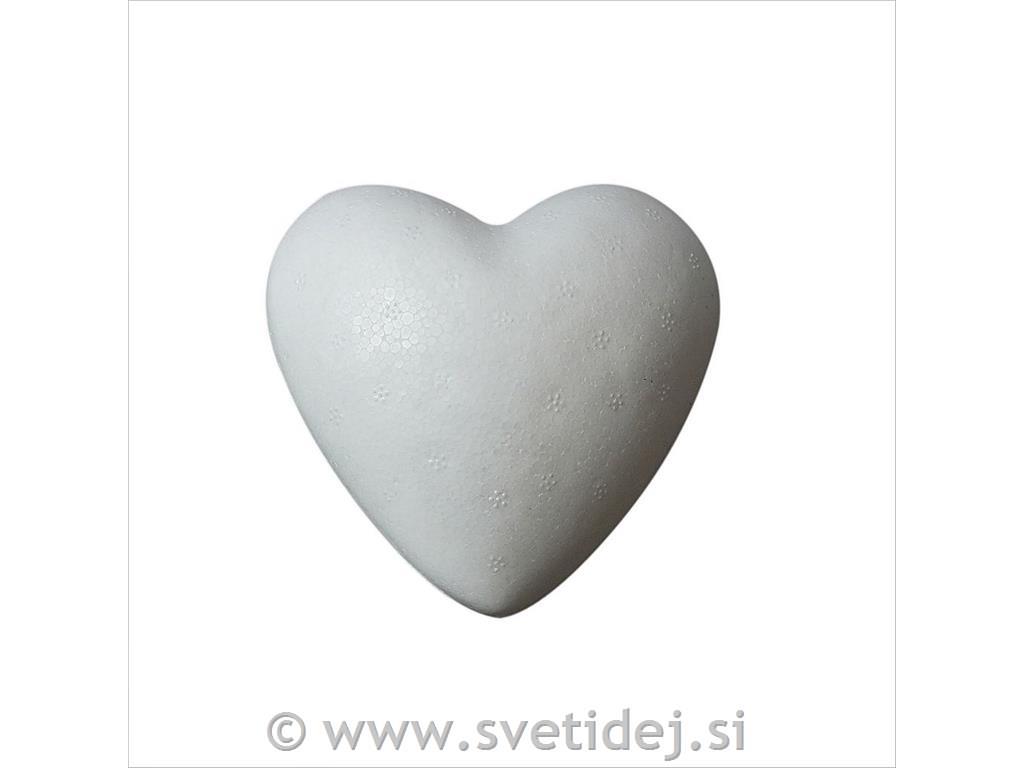 Stiropor srce 8 cm, set 5