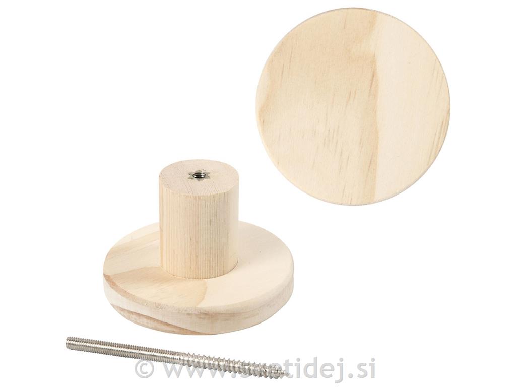 Leseno stojalo krog, 7 cm