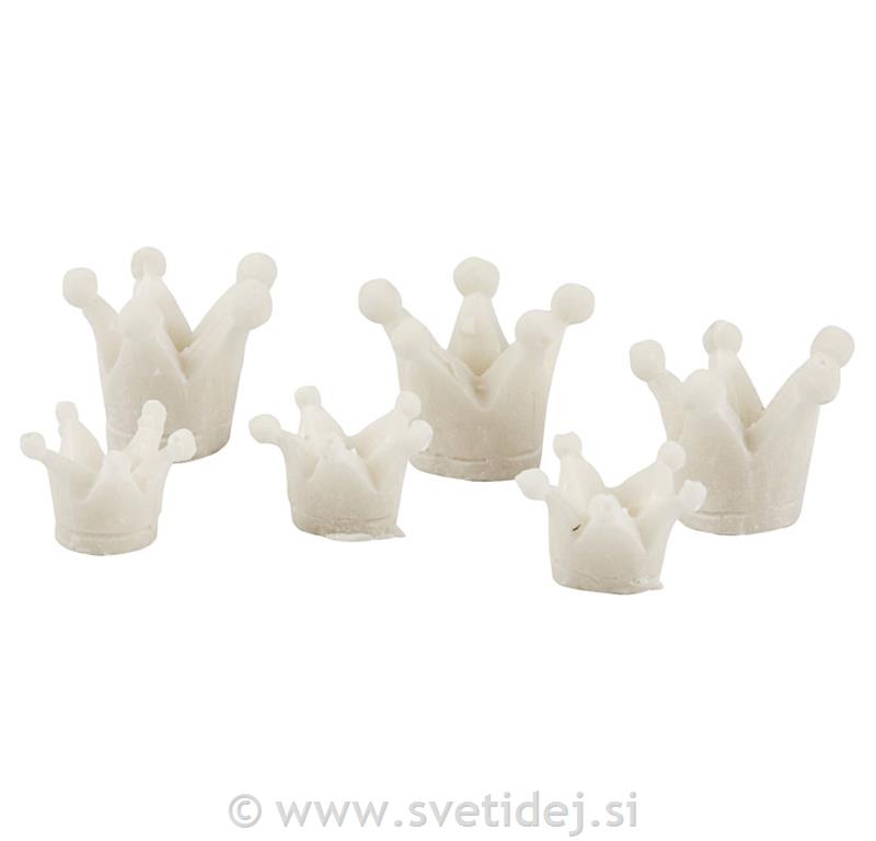 Krone iz plastike, 10x10 cm, set 40