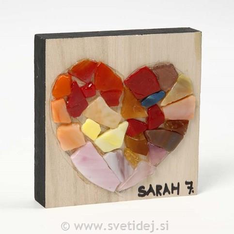 Mozaik stekleni koščki 8-20 mm, 2 kg