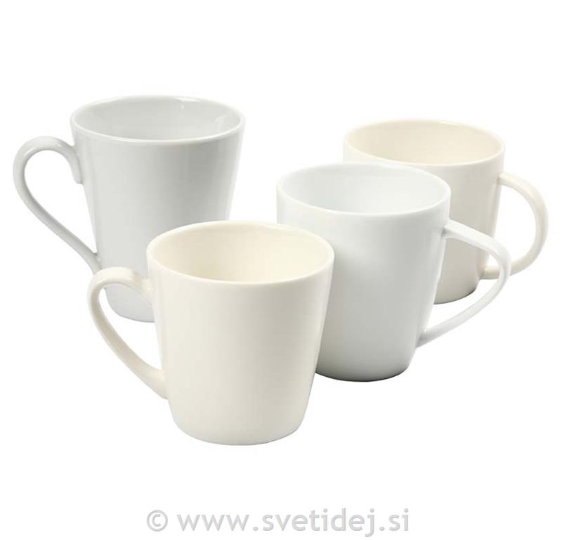 Lončki iz porcelana 7-10 cm, set 48