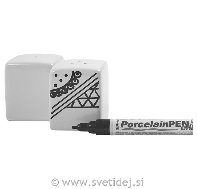 Solnica in poprnica 6 cm, set 6