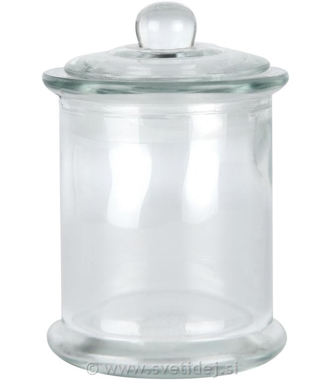 Kozarec s pokrovom, 8,5x13 cm, set 10