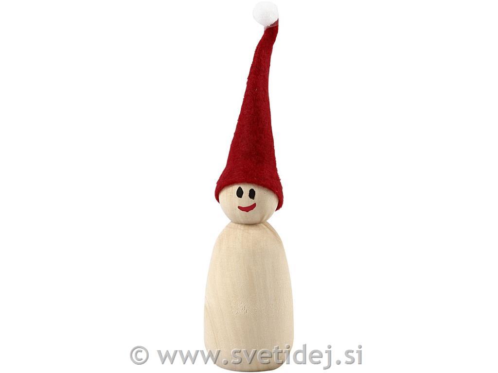 Lesena figura 8 cm, set 3