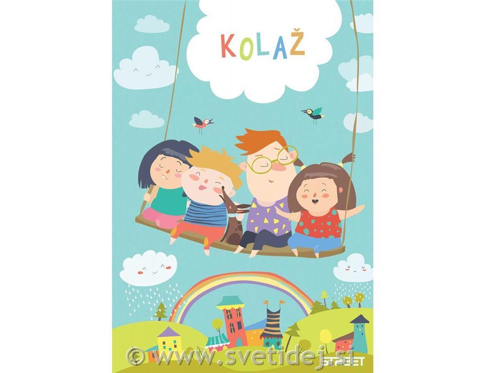 KOLAŽ PAPIR JUNIOR A4/20L 80g