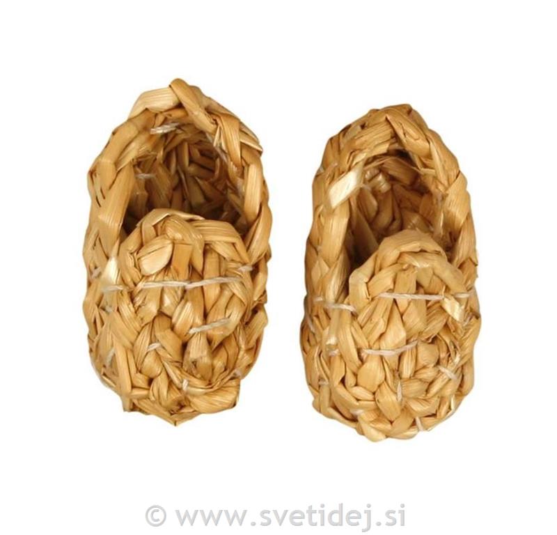 Copati iz slame 6 cm, 1 par