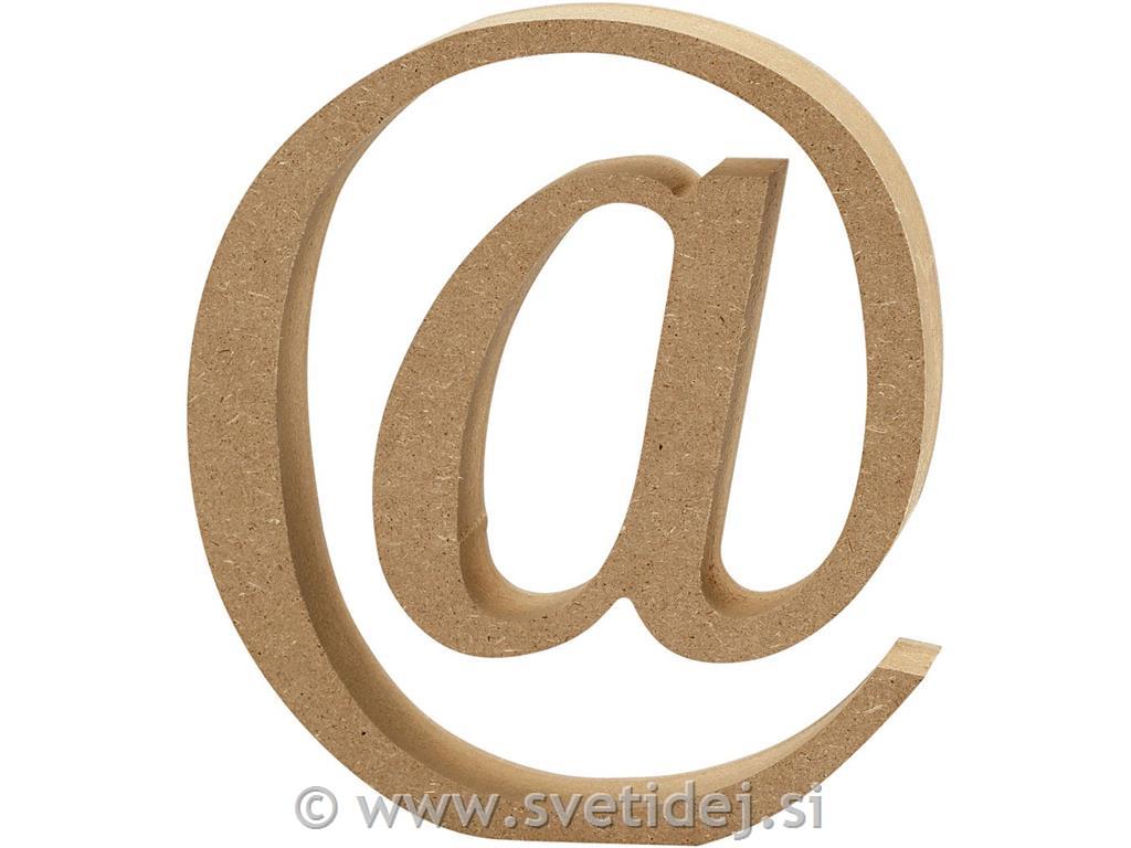 Lesen znak @, 8 cm