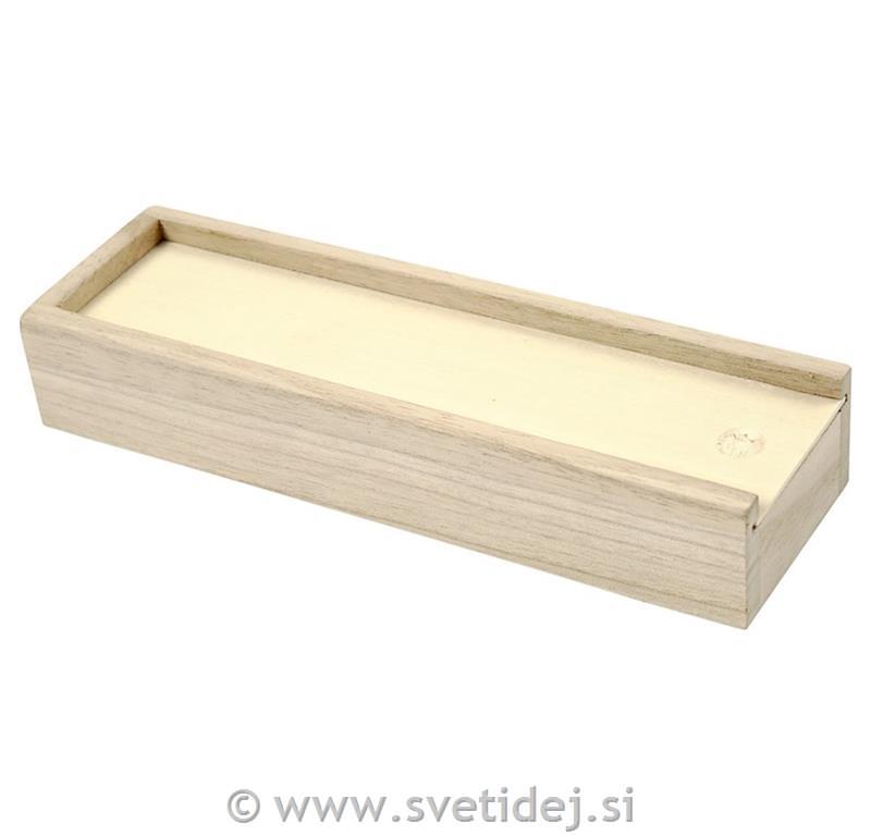 Lesena peresnica 20x6x3,5 cm