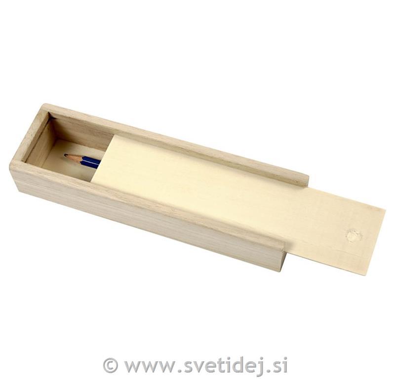 Lesena peresnica 20x6x3,5 cm