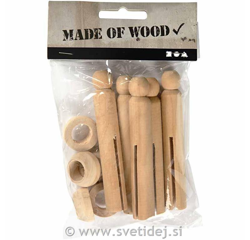 Starinske ščipalke 9,5 cm, set 5