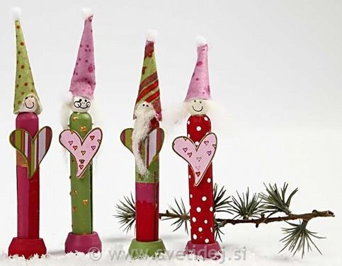 Starinske ščipalke 9,5 cm, set 5