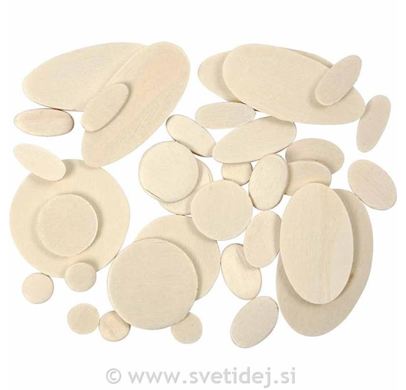 Mozaik leseni delčki 1.5 cm, set 600