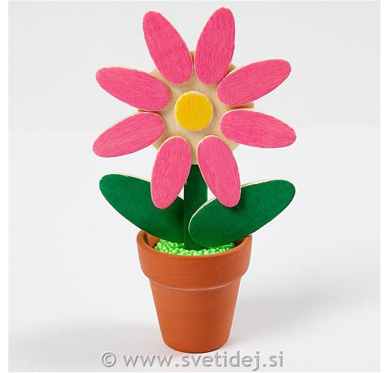 Mozaik leseni delčki 1.5 cm, set 600