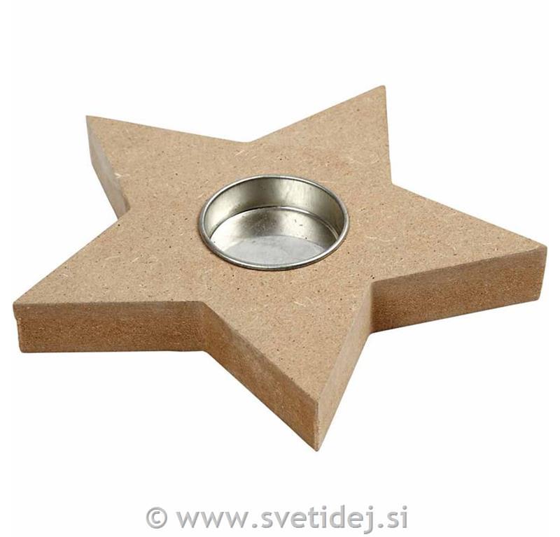 Svečnik MDF, 15 cm