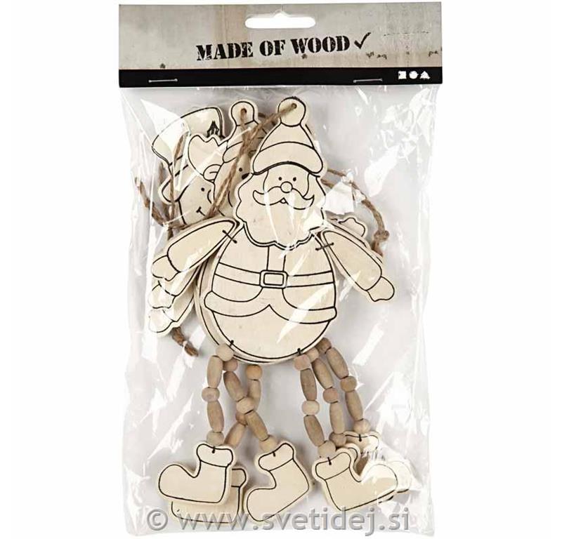 Božični obeski 20 cm, set 3