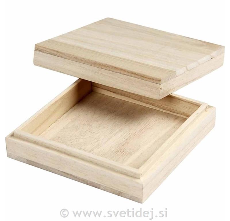 Škatlice 10x10x3 cm,