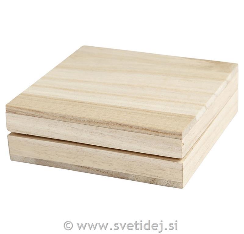 Škatlice 10x10x3 cm,