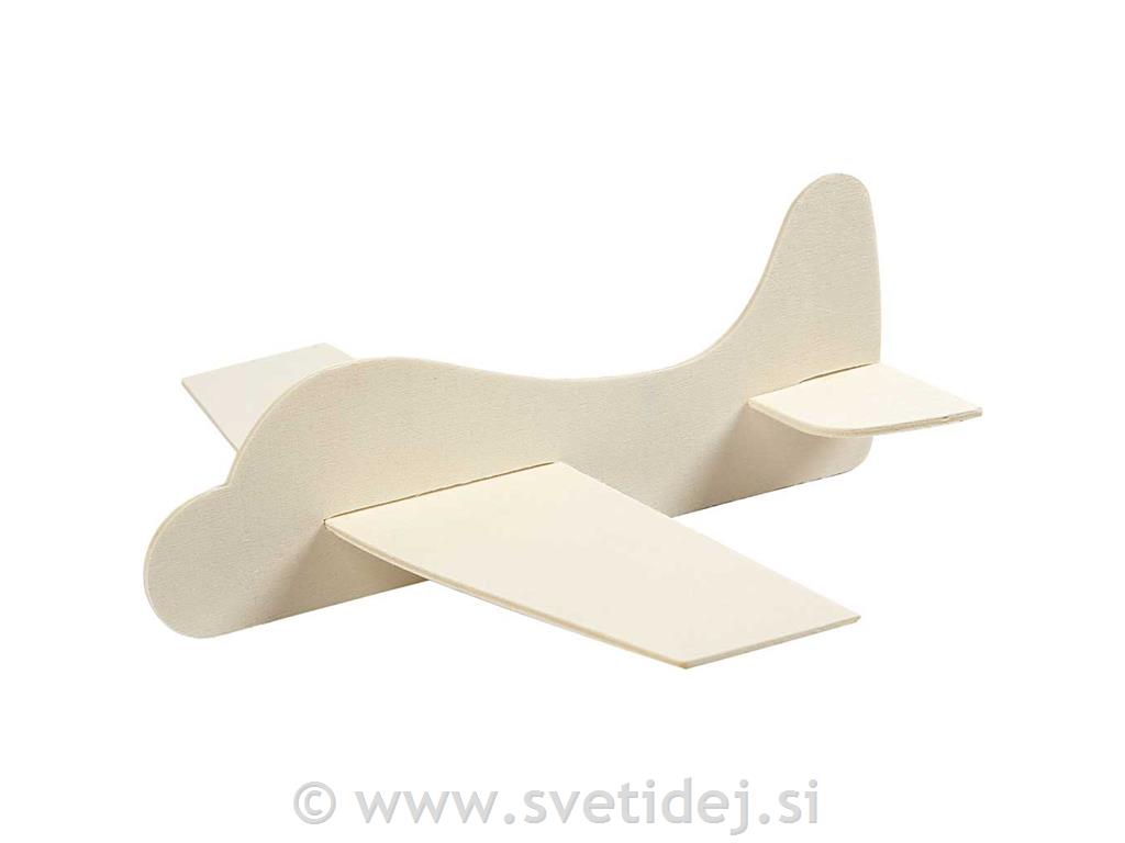 Leseno letalo 21,5x25,5 cm, set 20