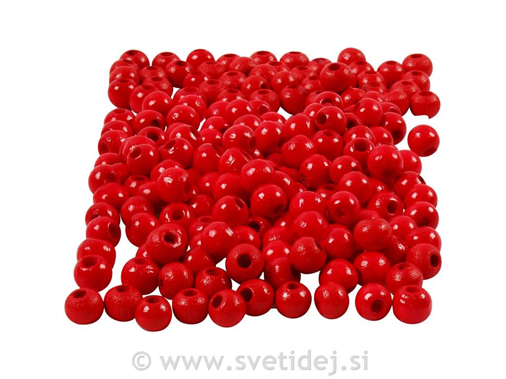 Lesene perle 5 mm, set 150