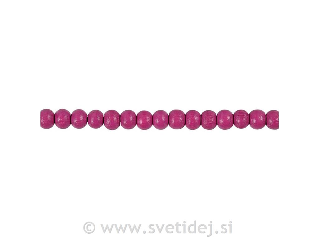 Lesene perle 5 mm, set 150