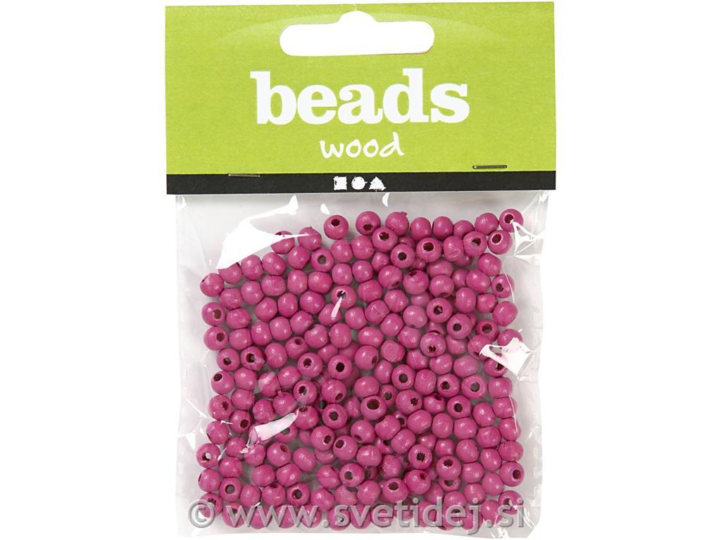 Lesene perle 5 mm, set 150