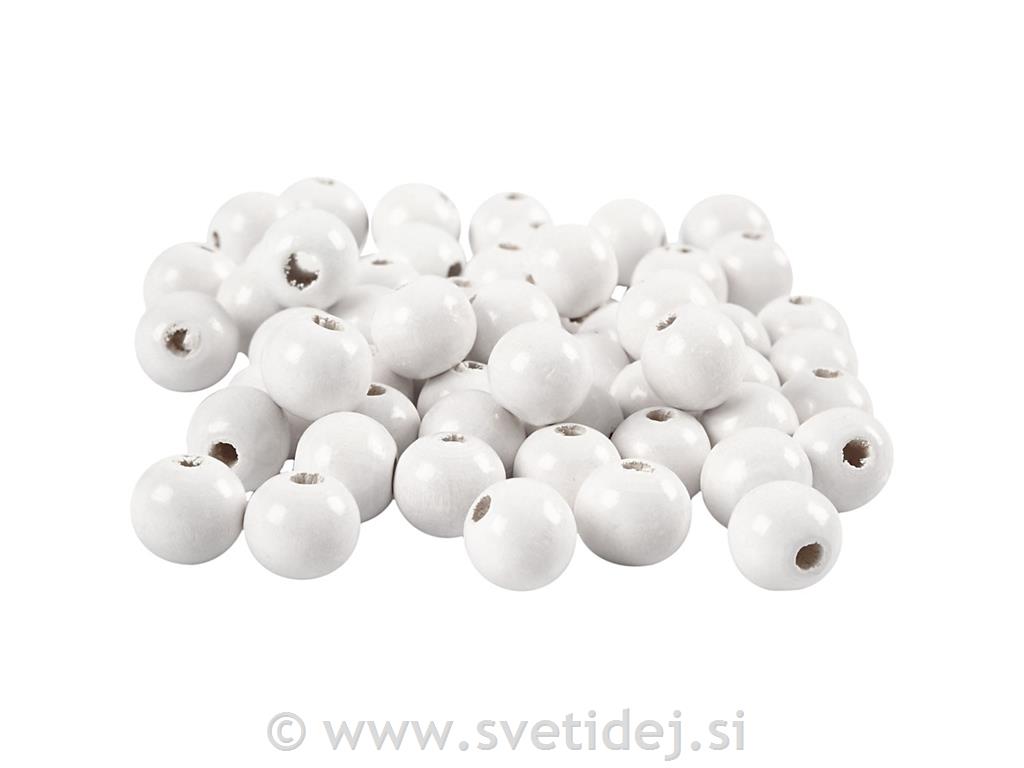 Lesene perle 12 mm, set 40