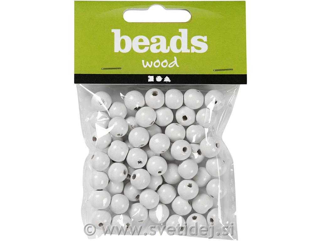 Lesene perle 12 mm, set 40
