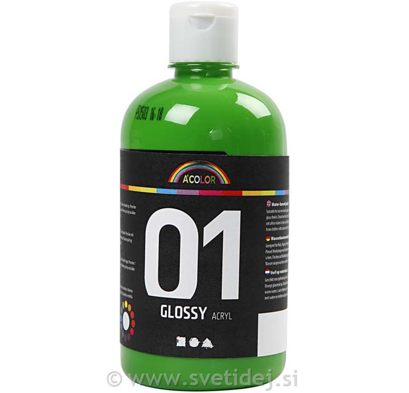 A-Color Glossy akrilna barva, 500 ml