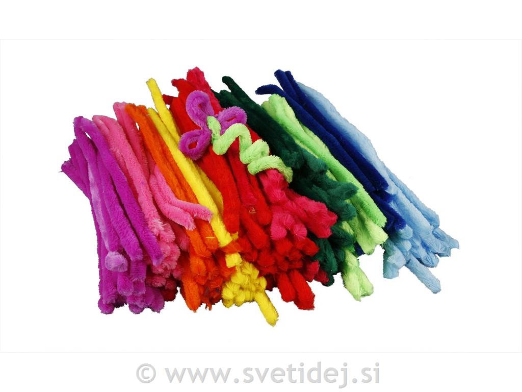 Kosmate žičke, dolžina 30 cm, set 200