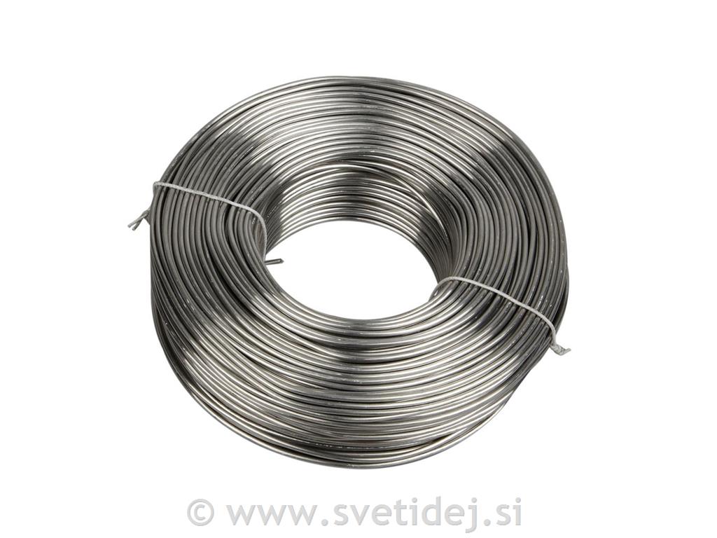 Žica za oblikovanje 2 mm,srebrna, 100 m