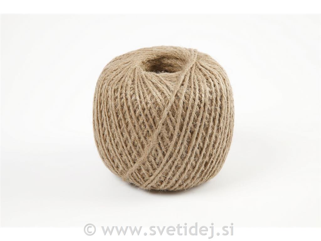 Lanena vrvica 2 mm, 180 m