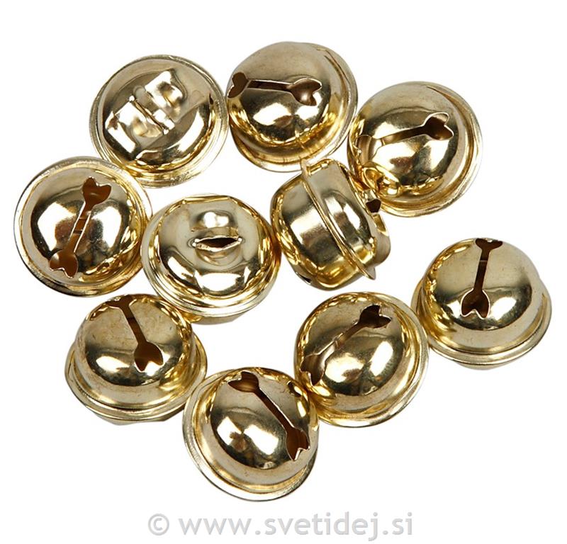 Kraguljčki zlati 13+15+17 mm, set 220