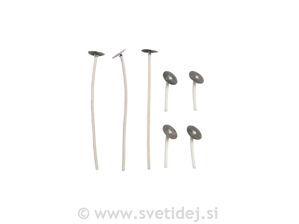 Stenj vrvica s ploščico, 10 cm,set 50