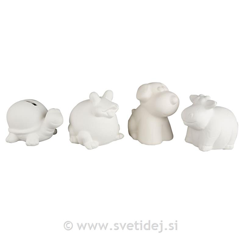 Keramični hranilniki,7-10 cm, set 4