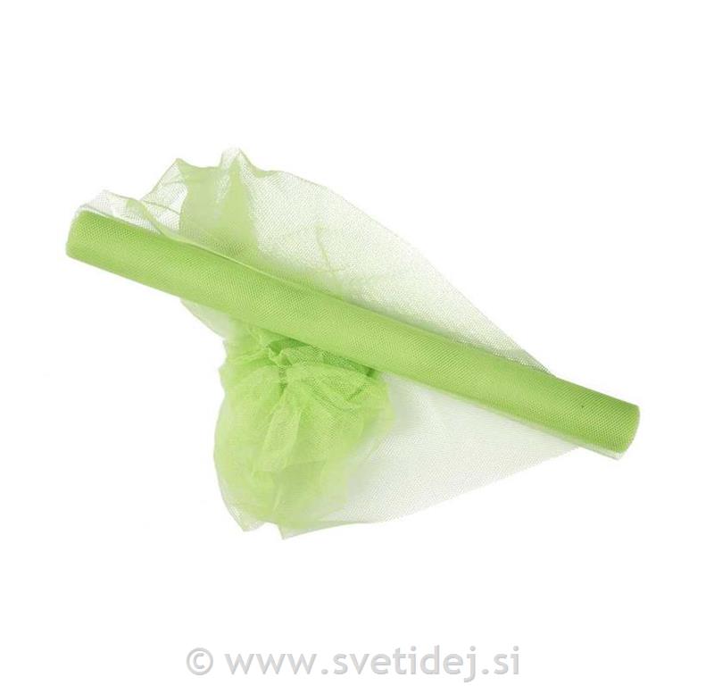 Til, 50 cm, 5 m, neon zelen