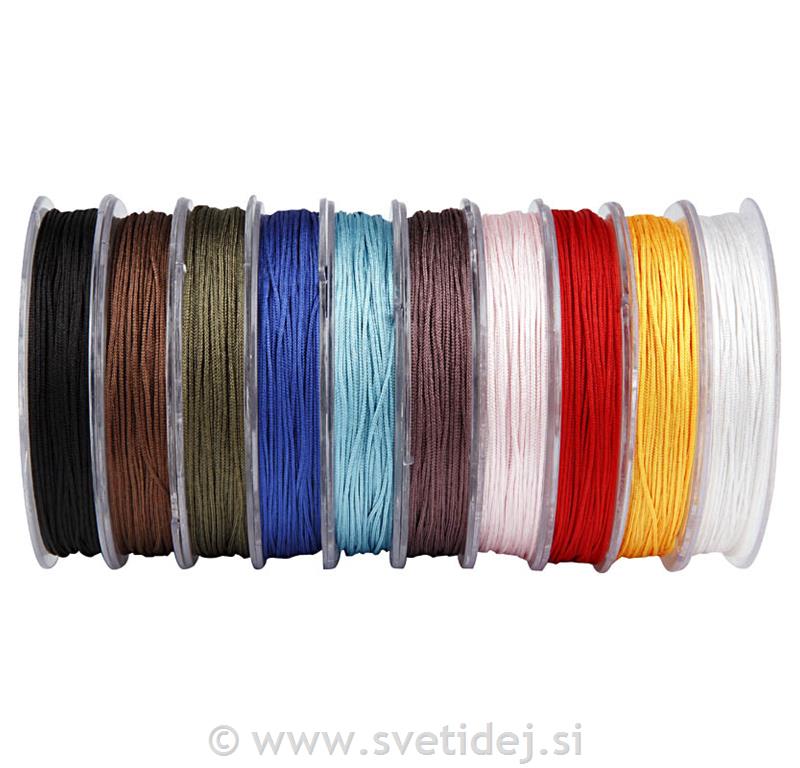 Vrvice iz poliestra 1 mm, 10x50 m