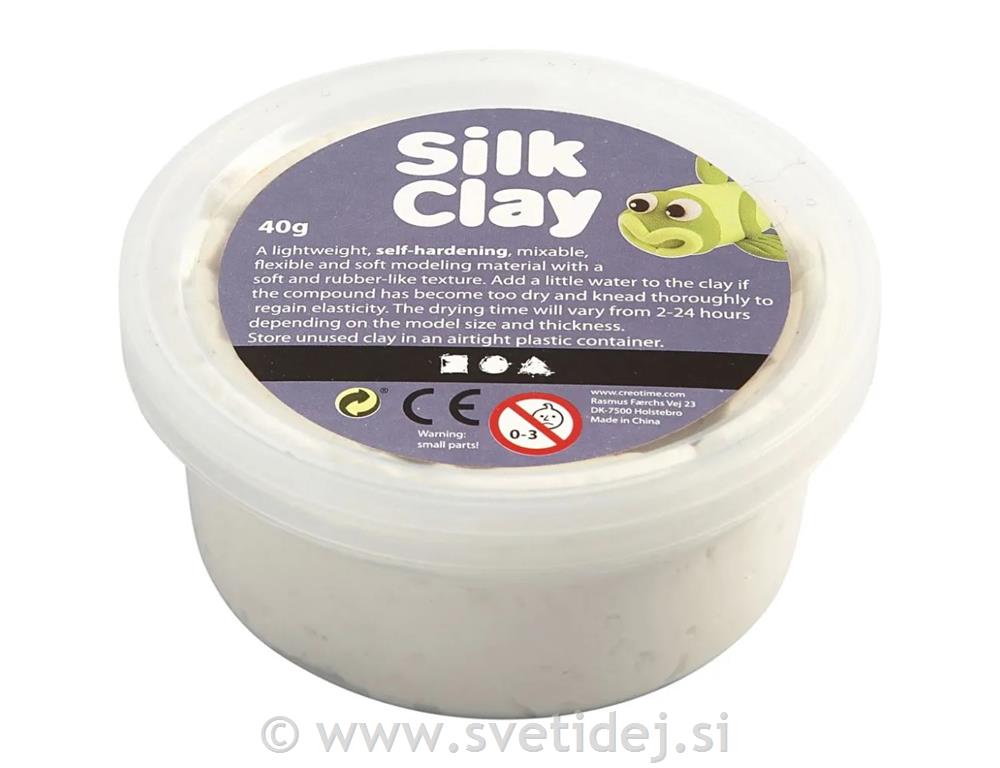 Silk Clay, 40 g, bel