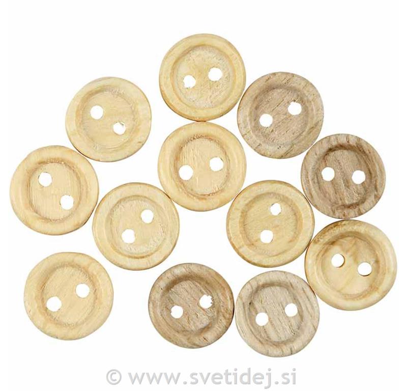 Gumbi leseni 11 mm, set 50