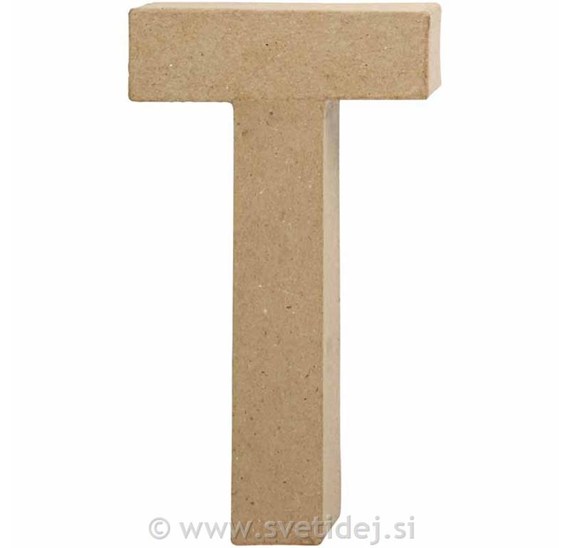 Črka T 20,5 cm, deb. 2,5 cm