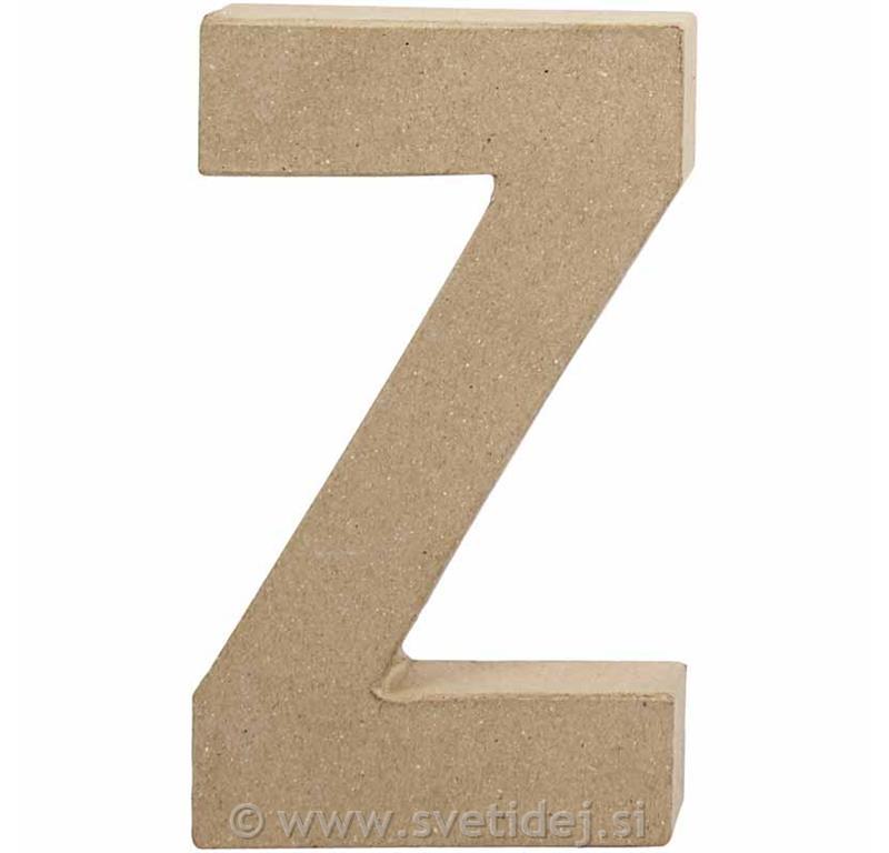Črka Z 20,5 cm, deb. 2,5 cm