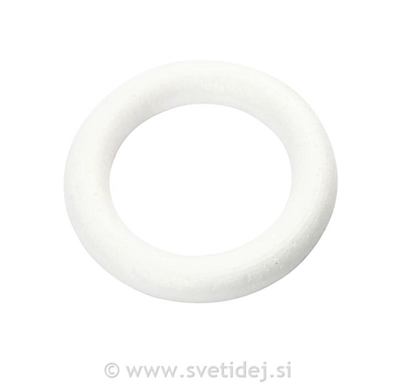 Stiropor obroč 12 cm, debelina 20 mm