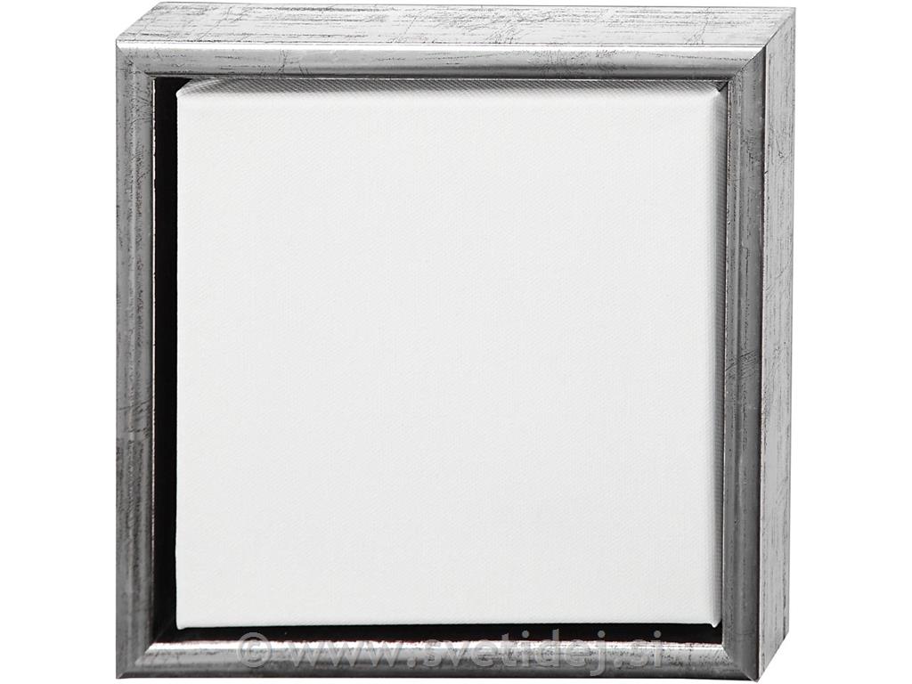 Slikarsko platno 20x20 cm z okvirjem, 6