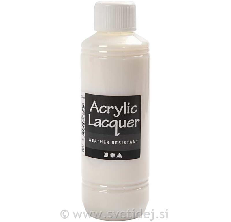 Akrilni lak, vodoodporen, 250 ml