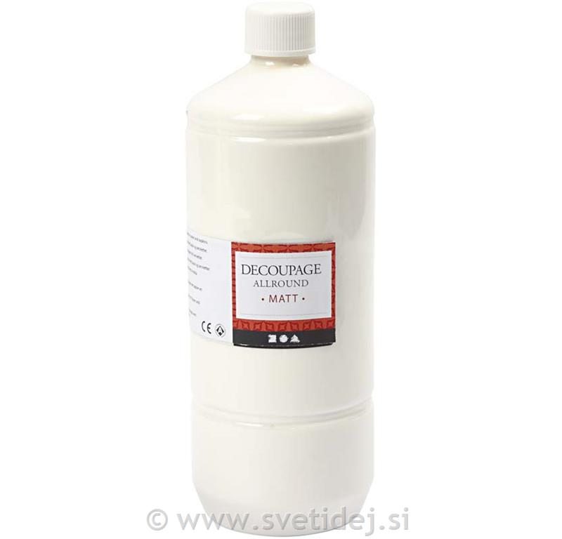 Decoupage lak, mat, 1000 ml