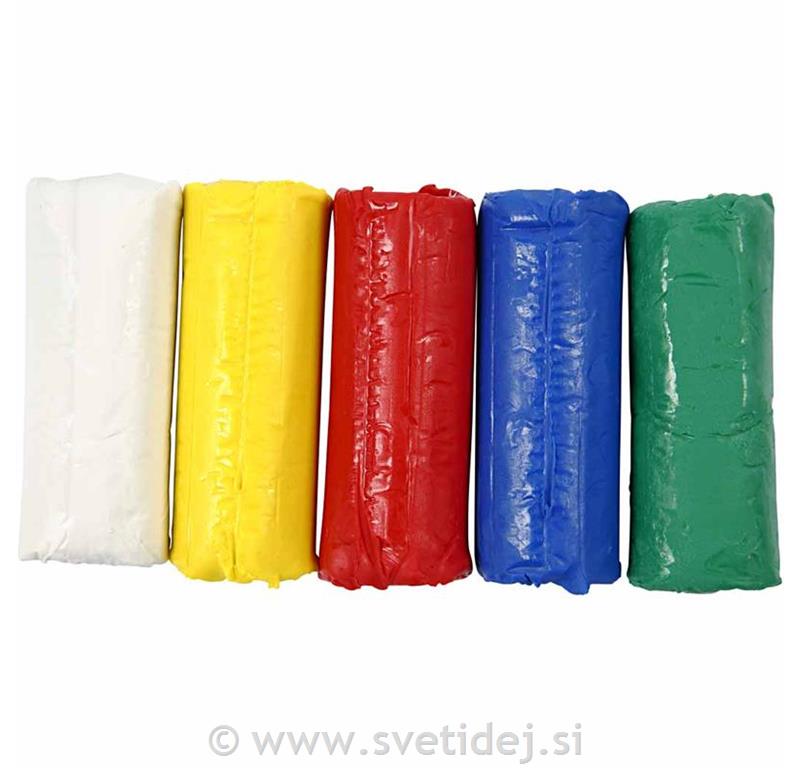 Plastelini 5x80 g