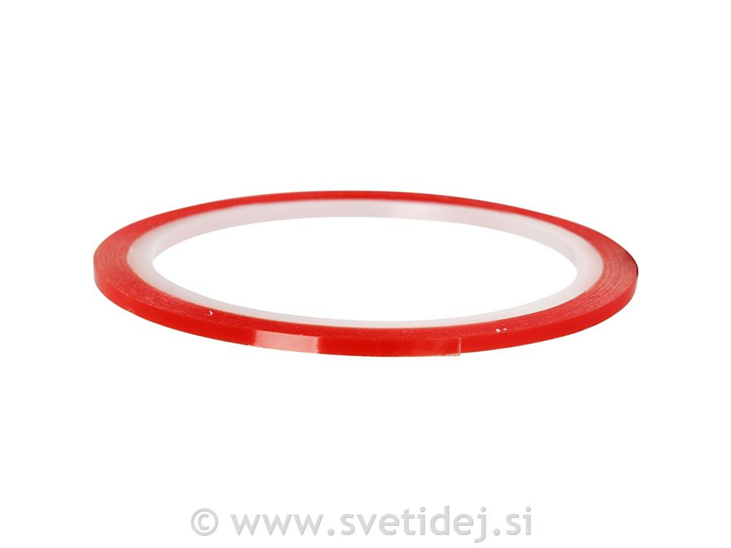 Močan dvostranski lepilni trak 3 mm, 10