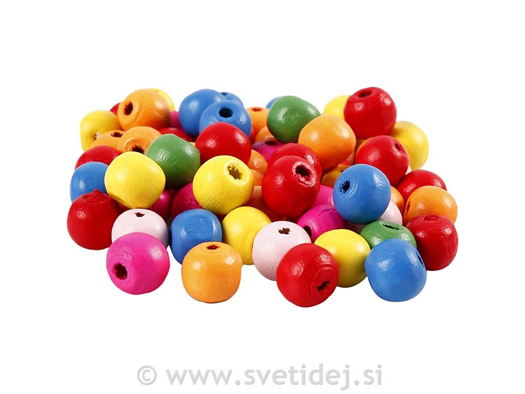 Lesene perle 10 mm, set 70