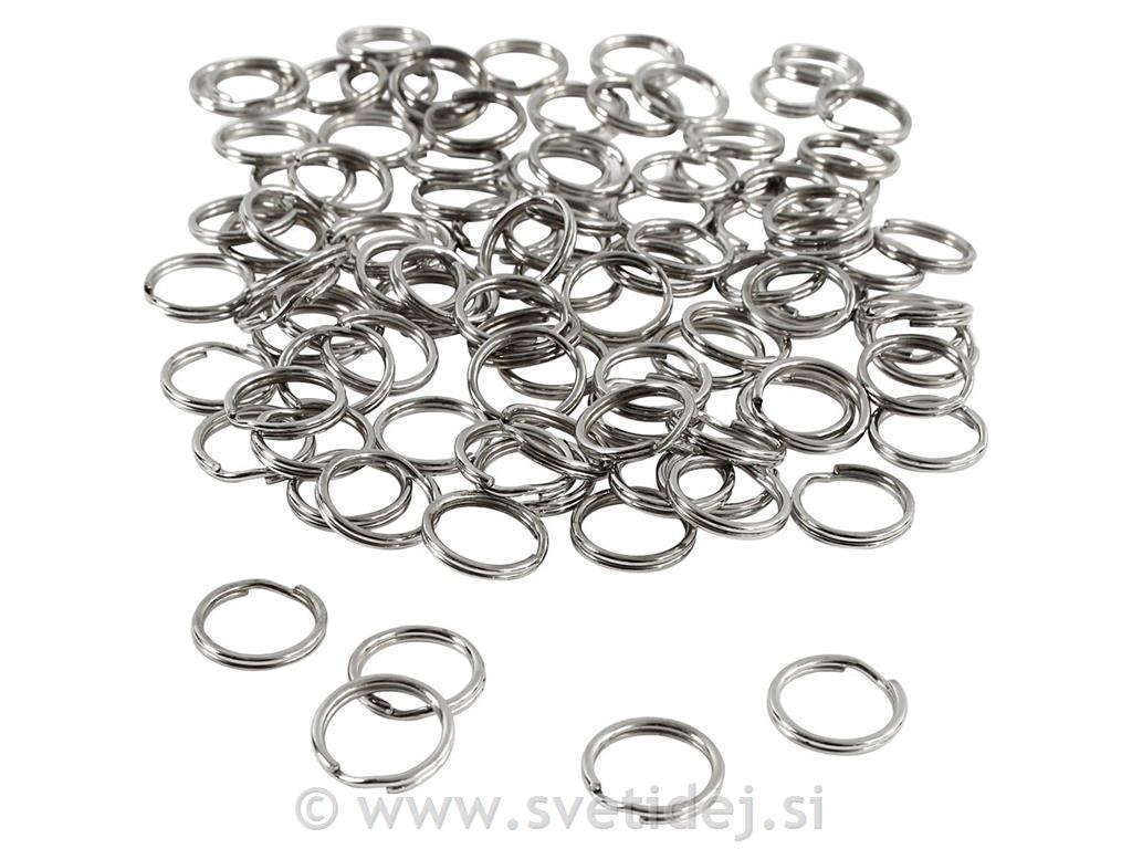 Obročki za ključe 12 mm, set 100