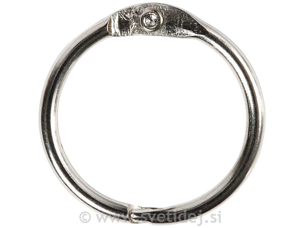 Obroček za knjigo 19 mm, set 10